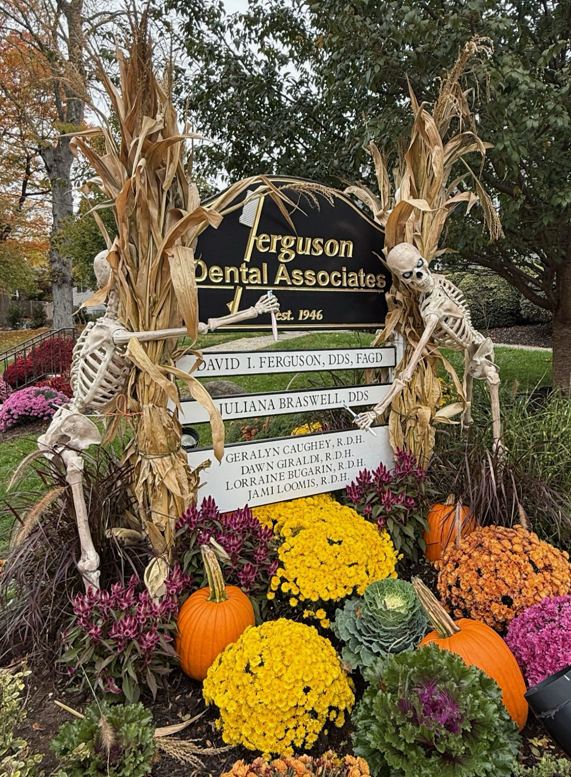 dentist in montclair celebrates halloween